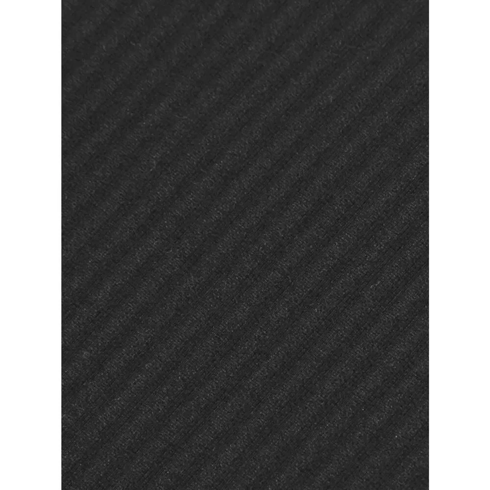 Lululemon Wunder Train Ribbed Hi Rise Tight Black Full Length Womens 10